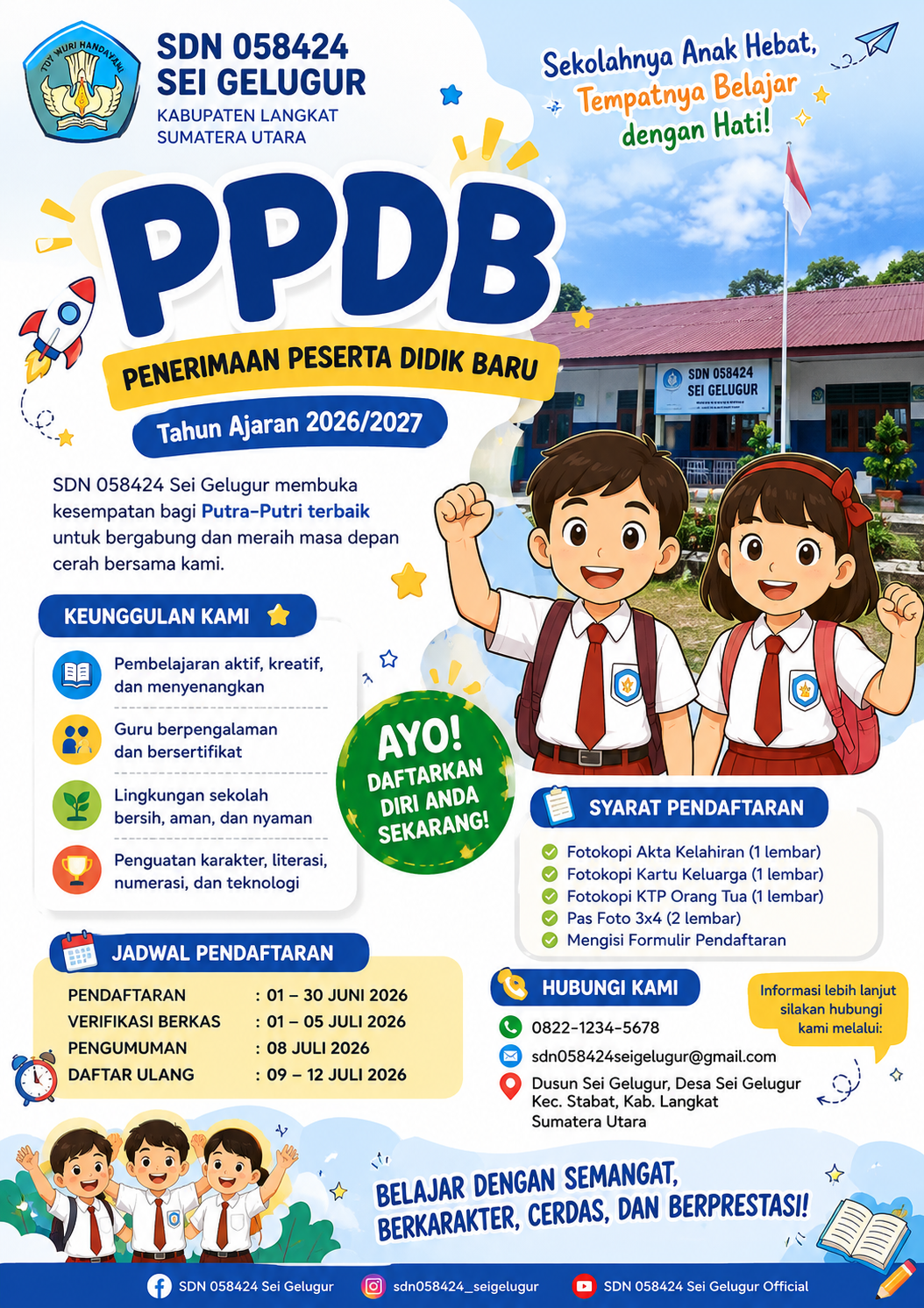 Kebersamaan siswa di sekolah